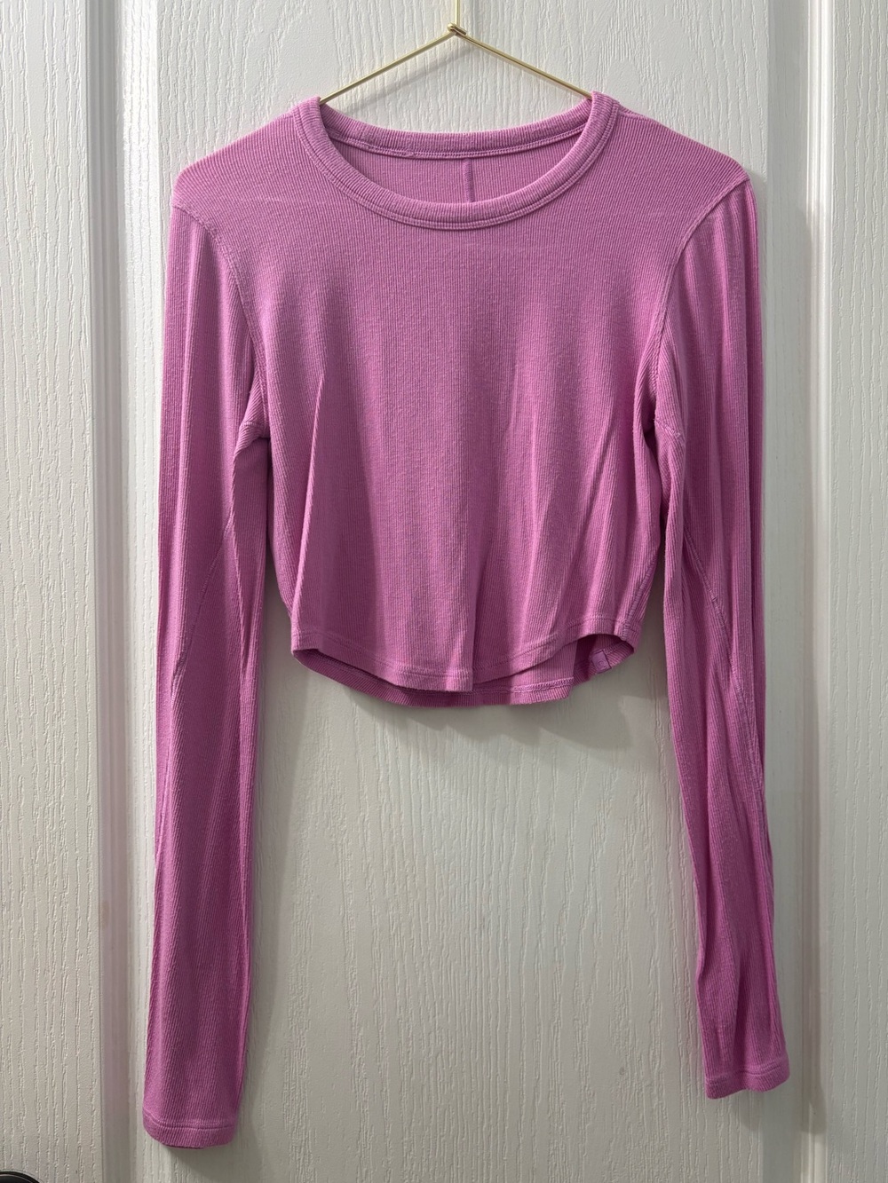 Pink Lululemon Long sleeve